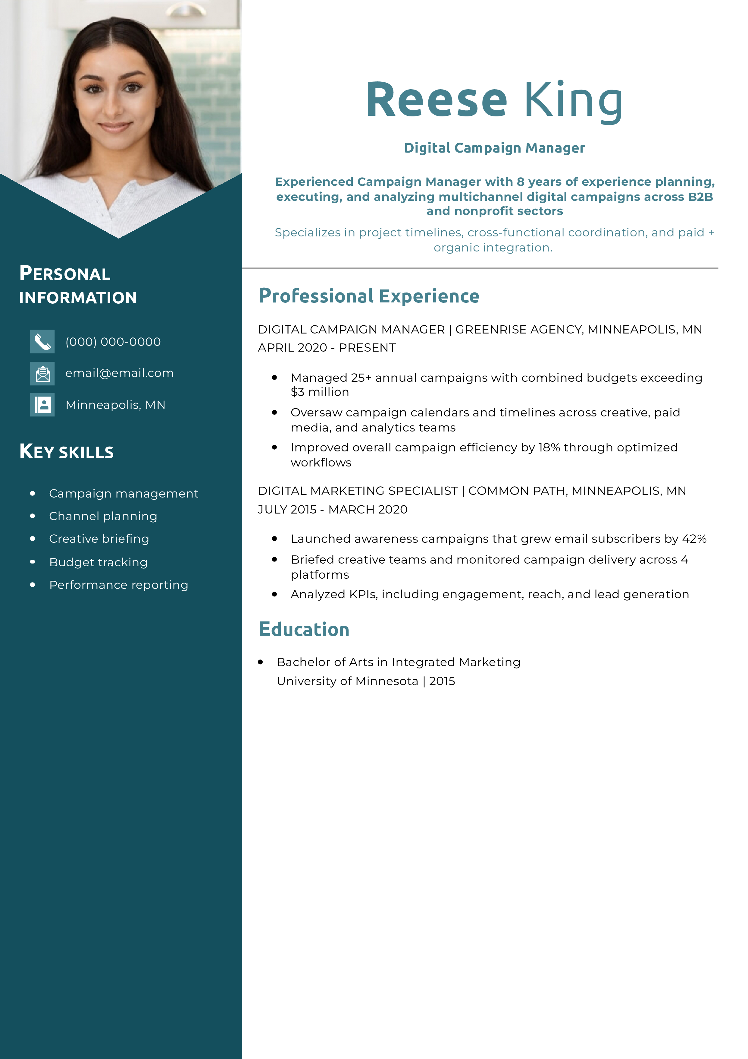 Digital Campaign Manager